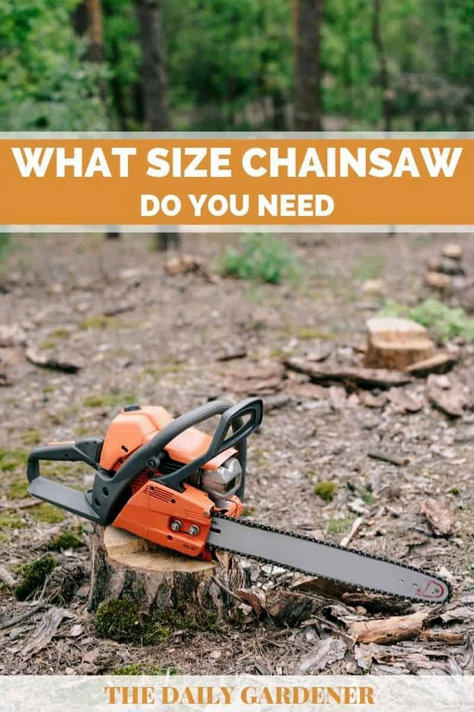 What Size Of Chainsaw Do I Need?